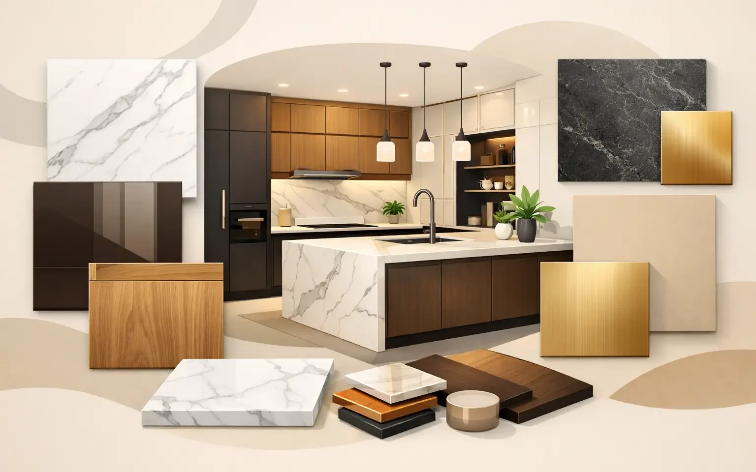 Best Luxury Kitchen Cabinet Materials for Homes