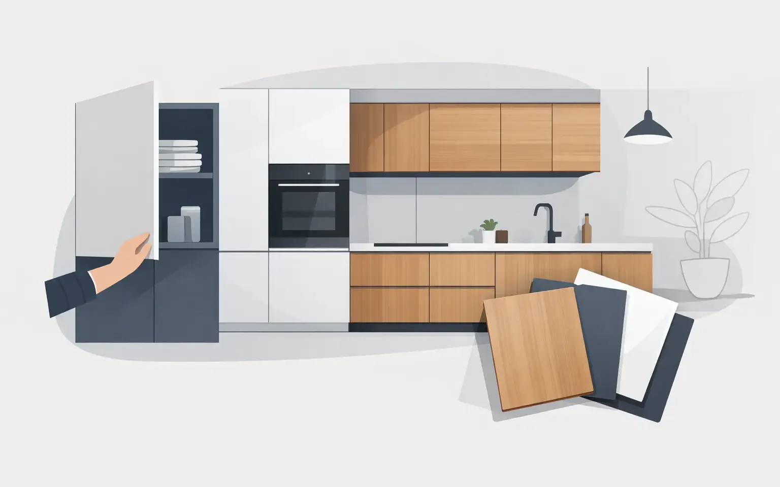 What Are European Cabinets? A Design Guide