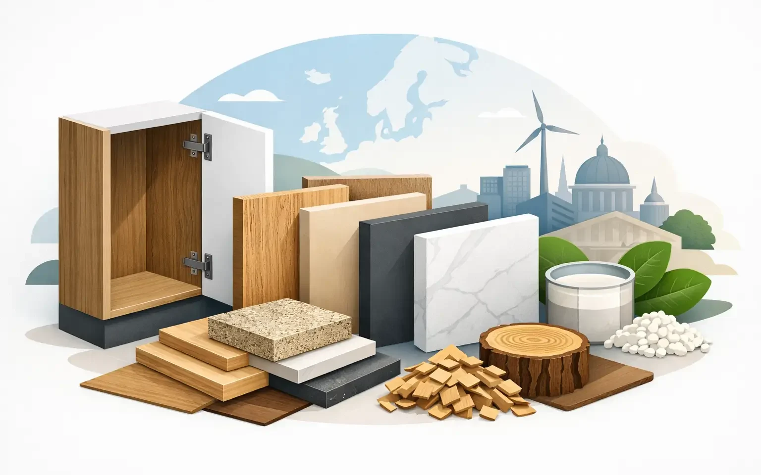 What Are European Cabinets Made Of? Materials