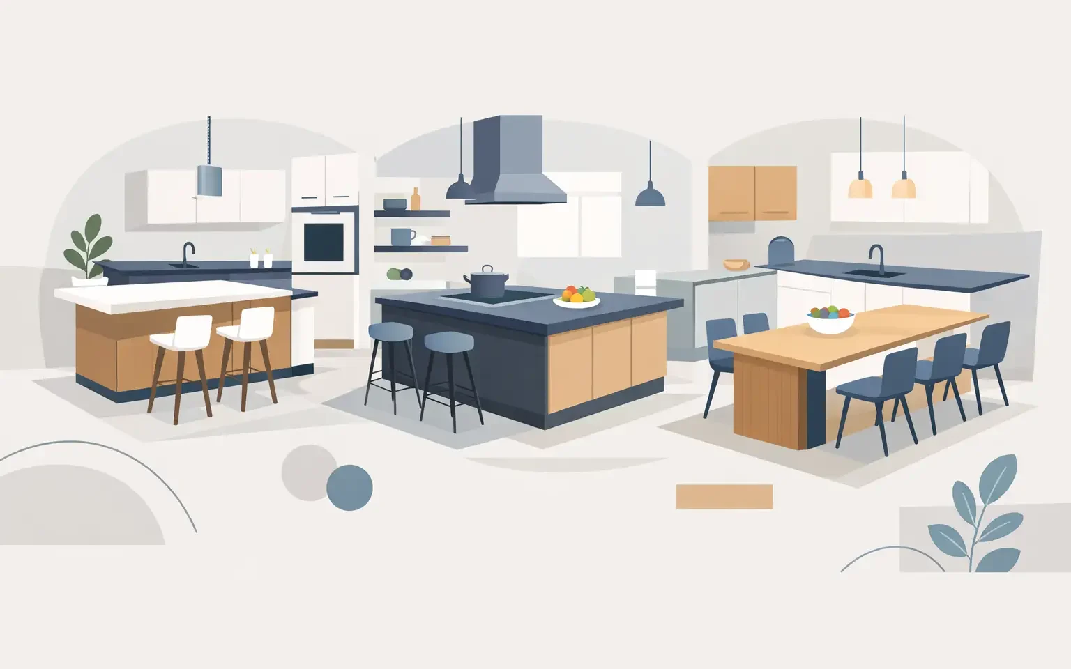 Best Kitchen Island Configurations for Modern Homes