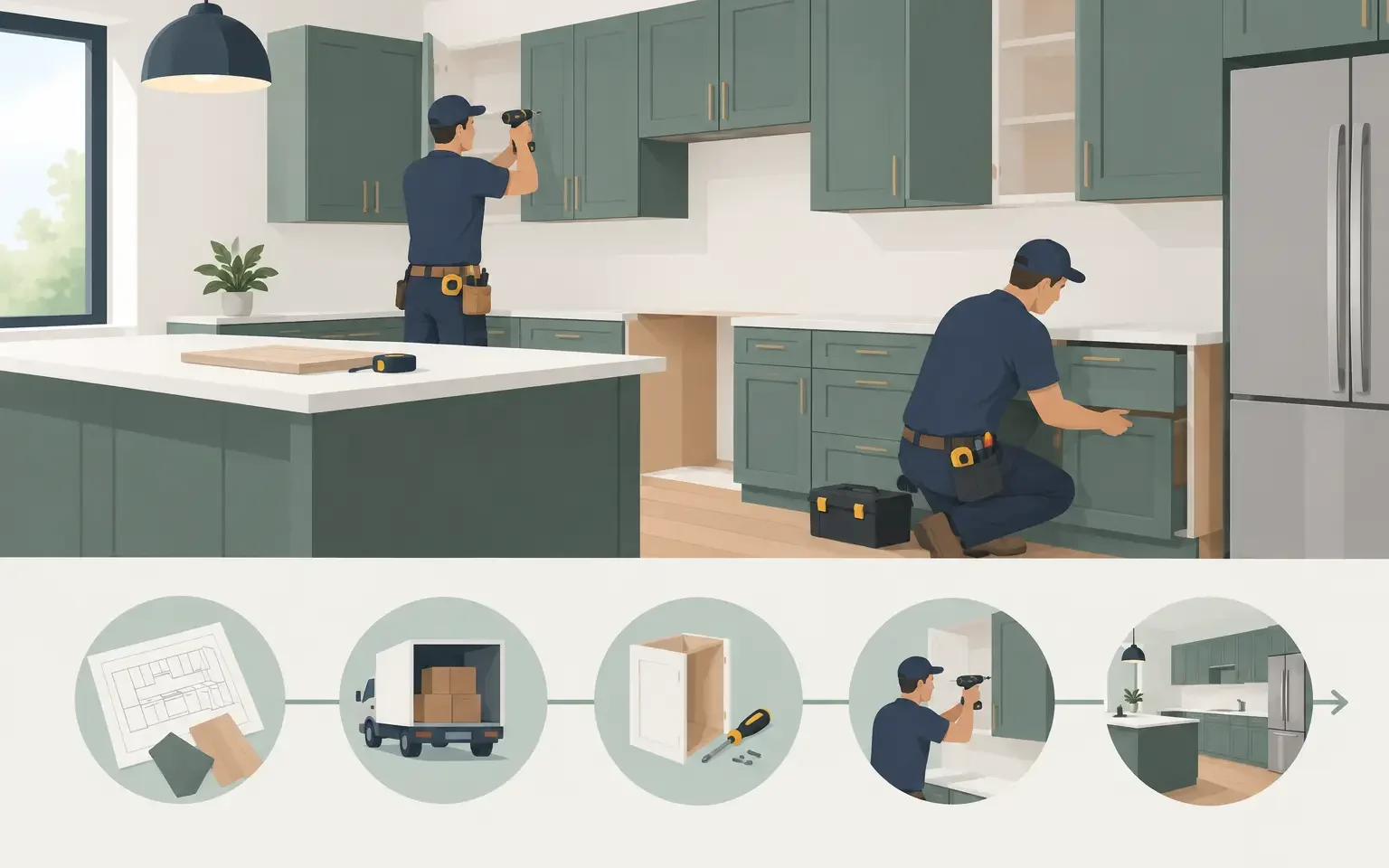 Cabinet Installation Timeline: What to Expect