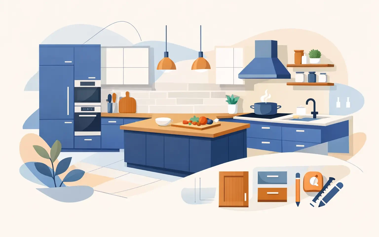Custom Cabinetry for a Better-Working Kitchen