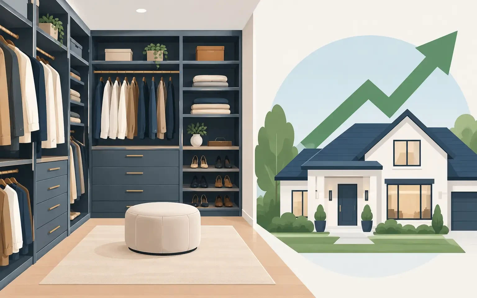 Do Custom Closets Add Value to Your Home?